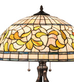 30"H Tiffany Turning Leaf Table Lamp