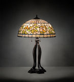 30"H Tiffany Turning Leaf Table Lamp