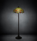 62"H Tiffany Hanginghead Dragonfly Floor Lamp