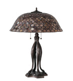 30"H Fishscale Table Lamp