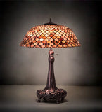 31"H Fishscale Table Lamp
