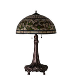 31"H Tiffany Turning Leaf Table Lamp
