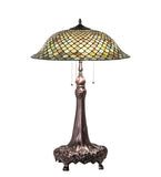 31"H Tiffany Fishscale Table Lamp
