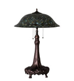 31"H Tiffany Fishscale Table Lamp