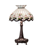 33"H Roseborder Table Lamp