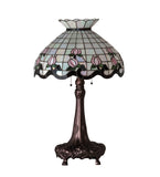 33"H Roseborder Table Lamp