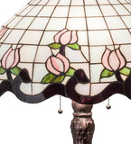 33"H Roseborder Table Lamp