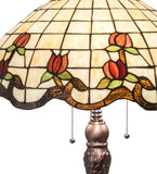 33"H Roseborder Table Lamp