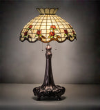 33"H Roseborder Table Lamp