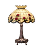 33"H Roseborder Table Lamp