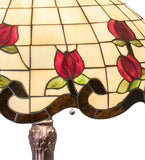 33"H Roseborder Table Lamp