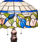 33"H Rose Vine Table Lamp