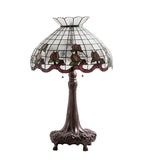 33"H Roseborder Table Lamp
