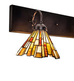 36"W Delta Jadestone 3 Lt Vanity Light