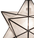 18"W Moravian Star Pendant
