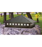 40"Sq Lincoln Arts & Crafts Pier Mount