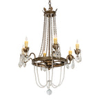 28"W Dominique Chandelier