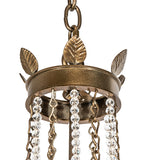 28"W Dominique Chandelier