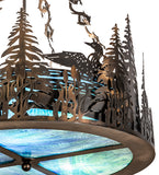 26"W Loon Inverted Pendant