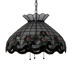 20"W Roseborder Pendant