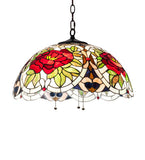 20"W Renaissance Rose Pendant