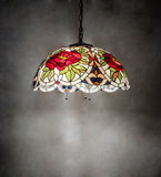 20"W Renaissance Rose Pendant