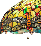 20"W Tiffany Hanginghead Dragonfly Pendant