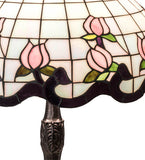 26"H Roseborder Table Lamp