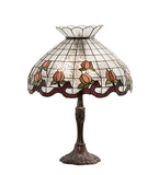 26"H Roseborder Table Lamp