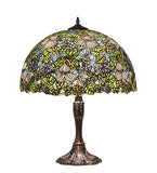 26"H Trillium & Violet Table Lamp