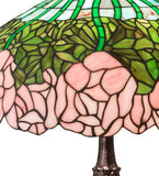 26"H Tiffany Cabbage Rose Table Lamp