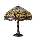 26"H Tiffany Hanginghead Dragonfly Table Lamp