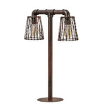 28"H X 18"W PipeDream 2 Lt Table Lamp