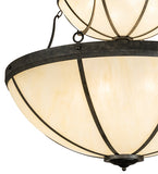 35"W Carousel Two Tier Modern Pendant