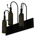 24"W Tuscan Vineyard 3 Lt Bottle Wall Sconce