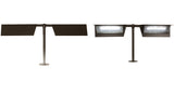 24"W Exeter 2 Lt Banker's Lamp