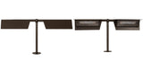 24"W Exeter 2 Lt Banker's Lamp