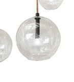 80"L Alva Orb 18 Lt Cascading Chandelier