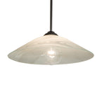 20"W Metro Blanco Swirl Pendant