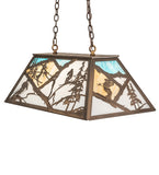 33"L Alpine Island/Billiard Pendant