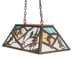 33"L Alpine Island/Billiard Pendant
