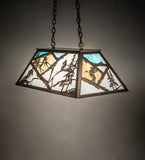 33"L Alpine Island/Billiard Pendant