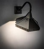 17"W Mystic Outdoor Wall Sconce