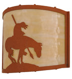 11"W Trail's End Southwest Wall Sconce