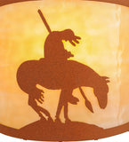 11"W Trail's End Southwest Wall Sconce