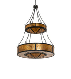 46"W Kleba Two Tier Pendant