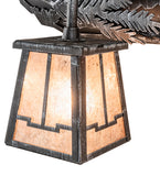 25"W Pine Branch Valley View 2 Lt Vanity Light