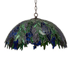 22"W Tiffany Honey Locust Floral Pendant