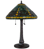 22"H Tiffany Dragonfly Table Lamp