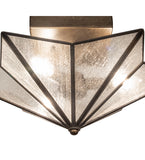 16"W Star Semi-Flushmount